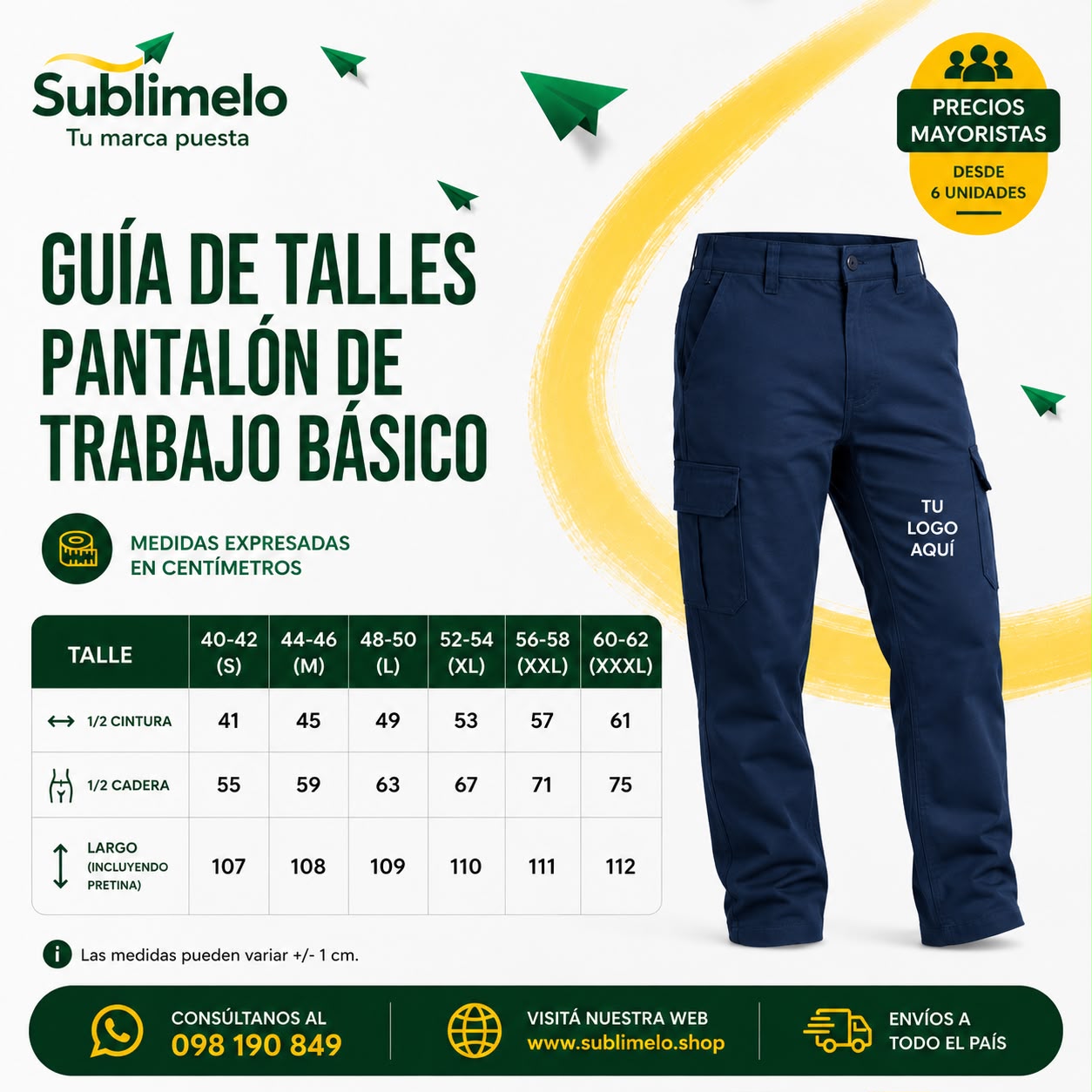 Guía de talles